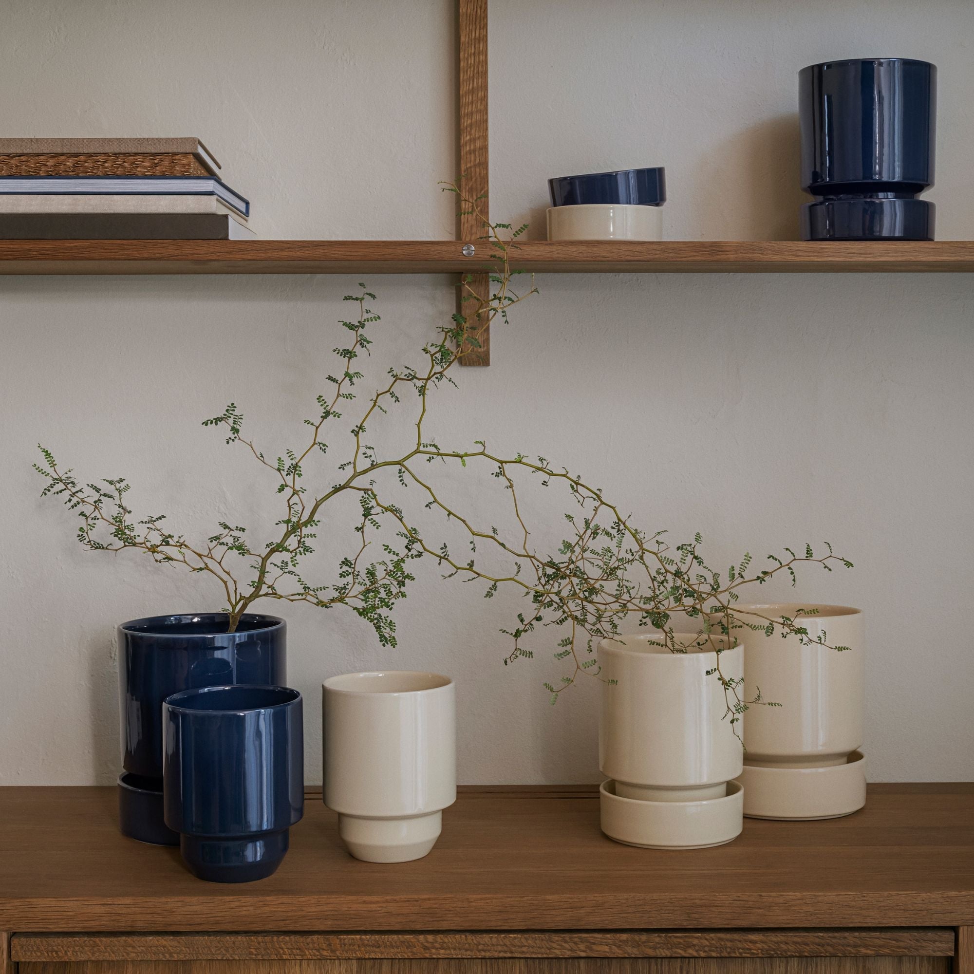 Hoff Ø14 Planter & Saucer Gift Set