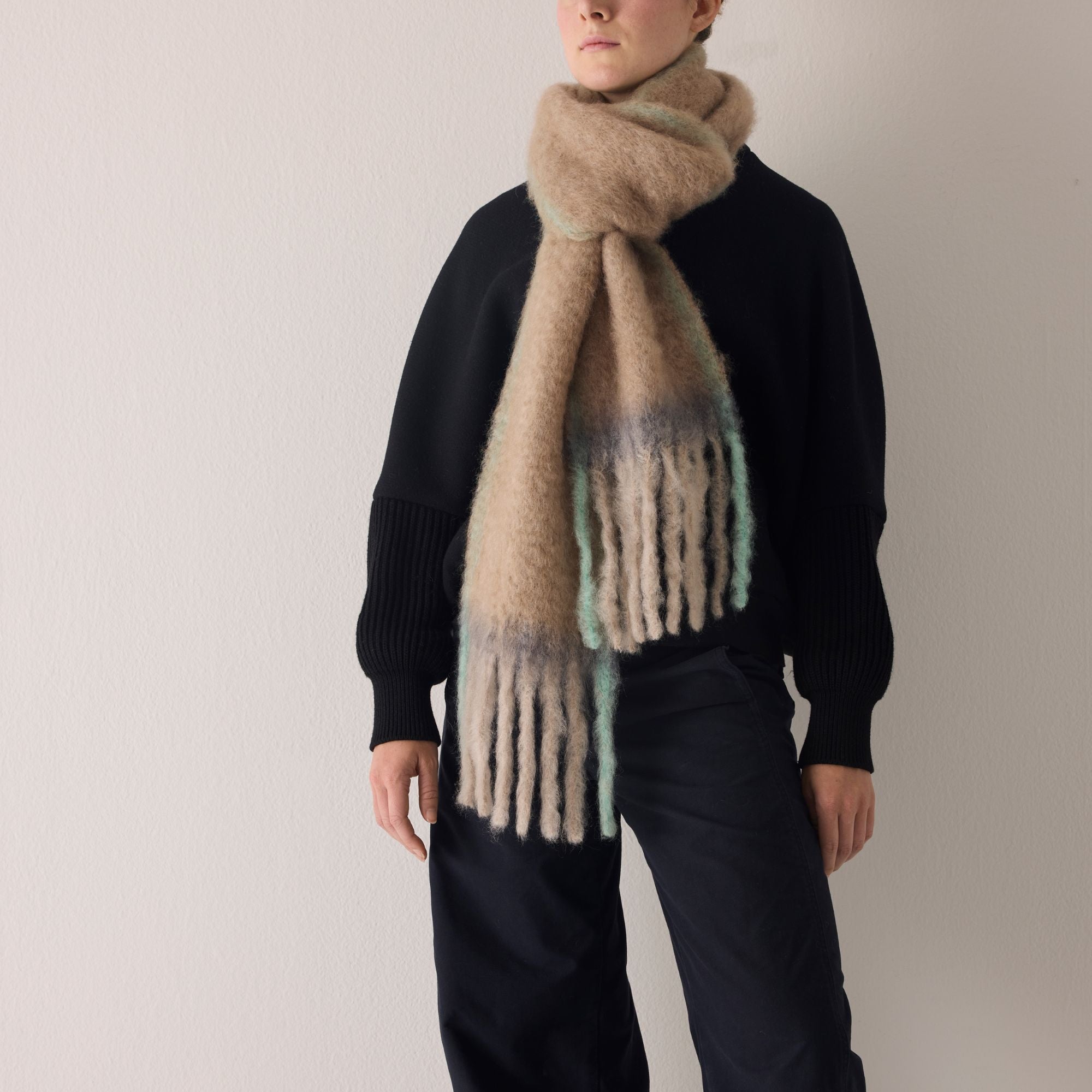 Twist Frame Scarf