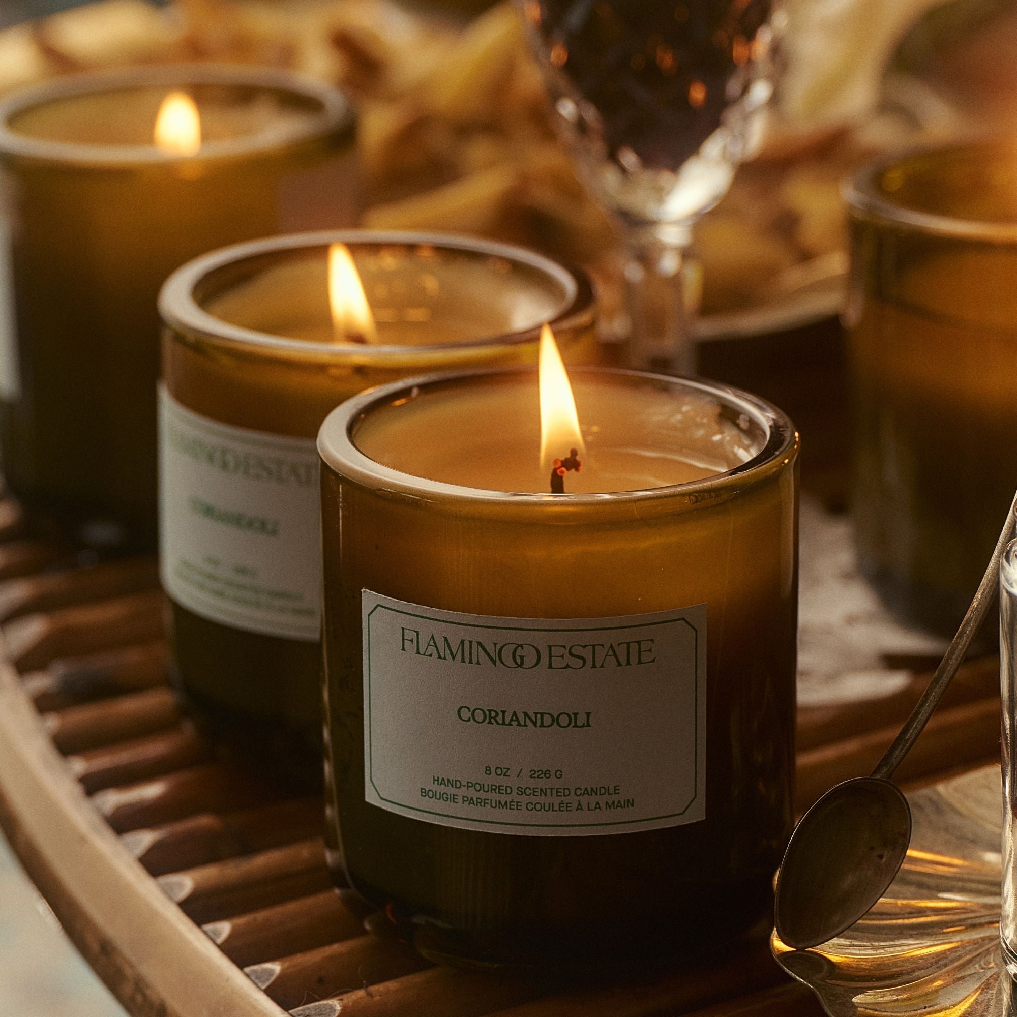 Coriandoli Candle