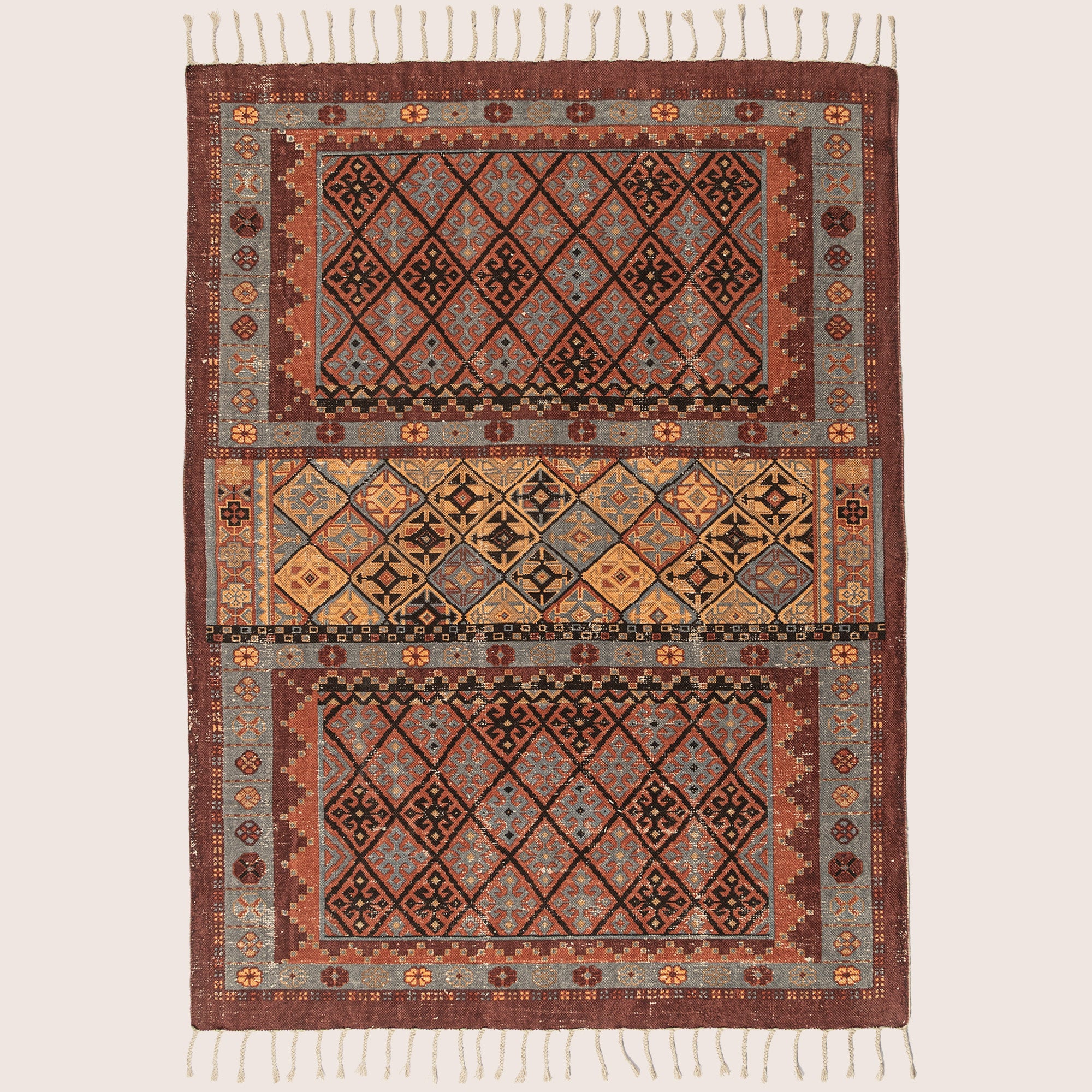 Cotton Rug - Jantar Mantar