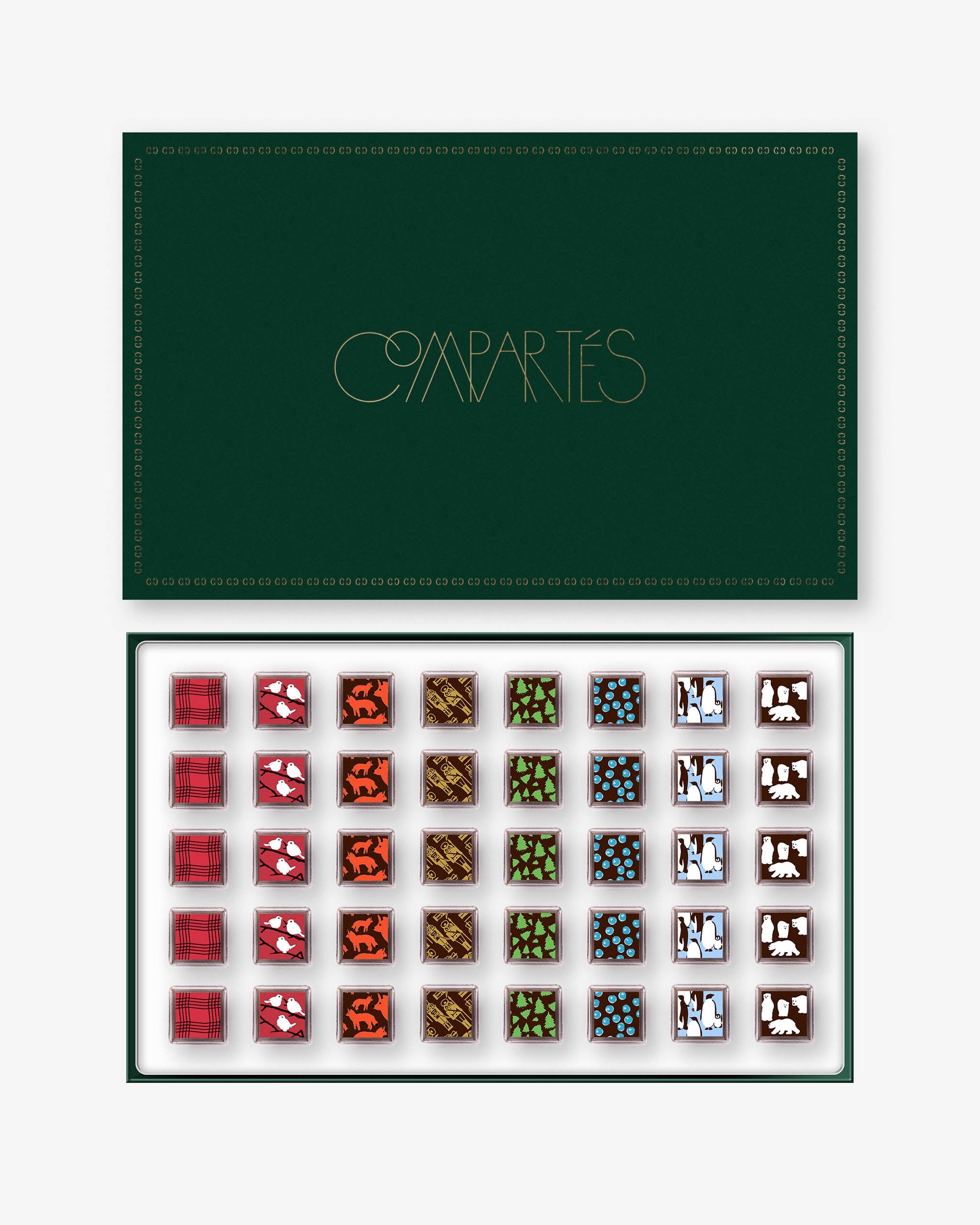 40 Piece Holiday Chocolates - Luxury Limited Edition Box