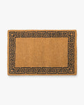 Greek Key Coir Doormat