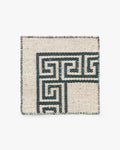Greek Key Handwoven Indoor/Outdoor Rug Swatch