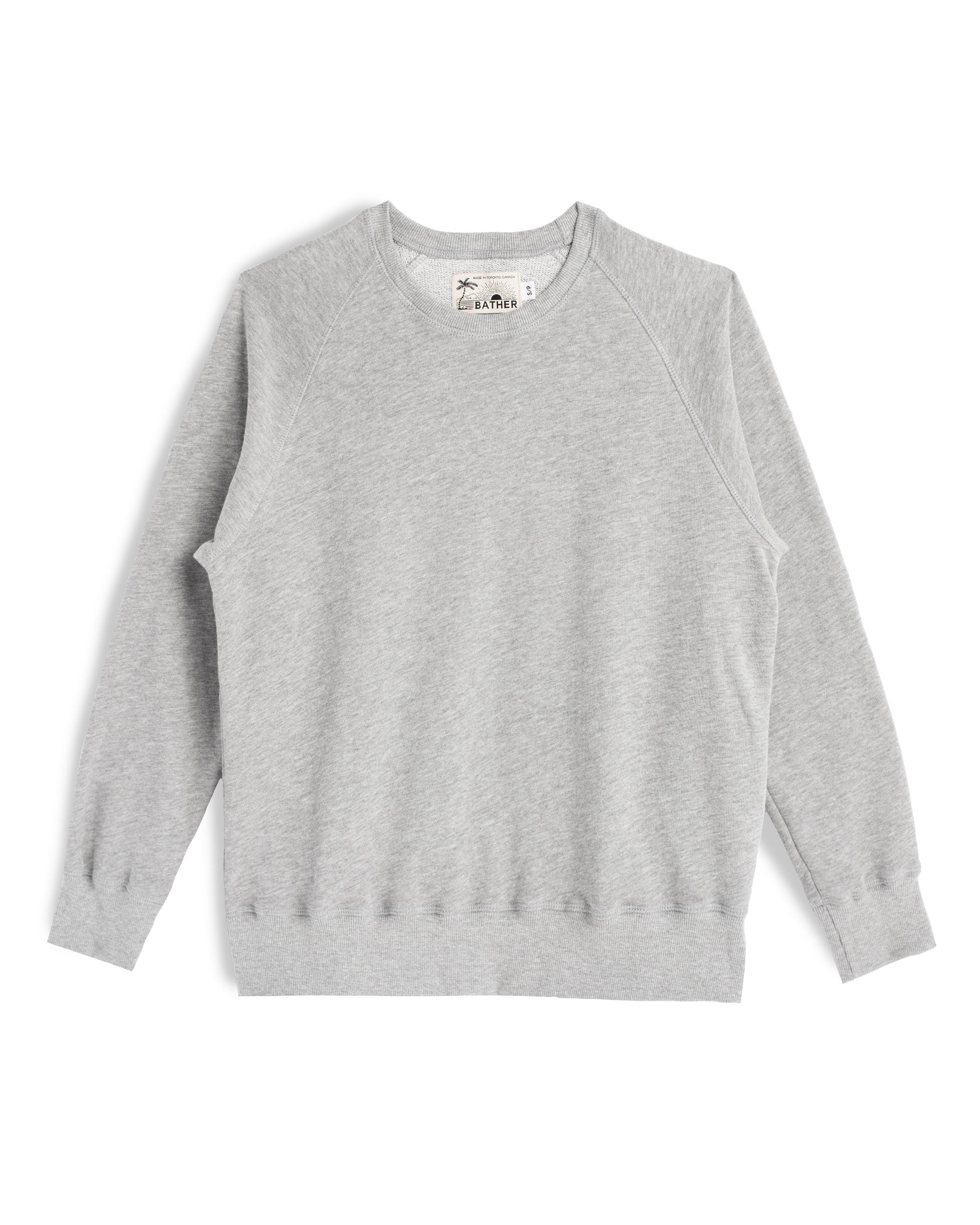Grey Melange Crewneck