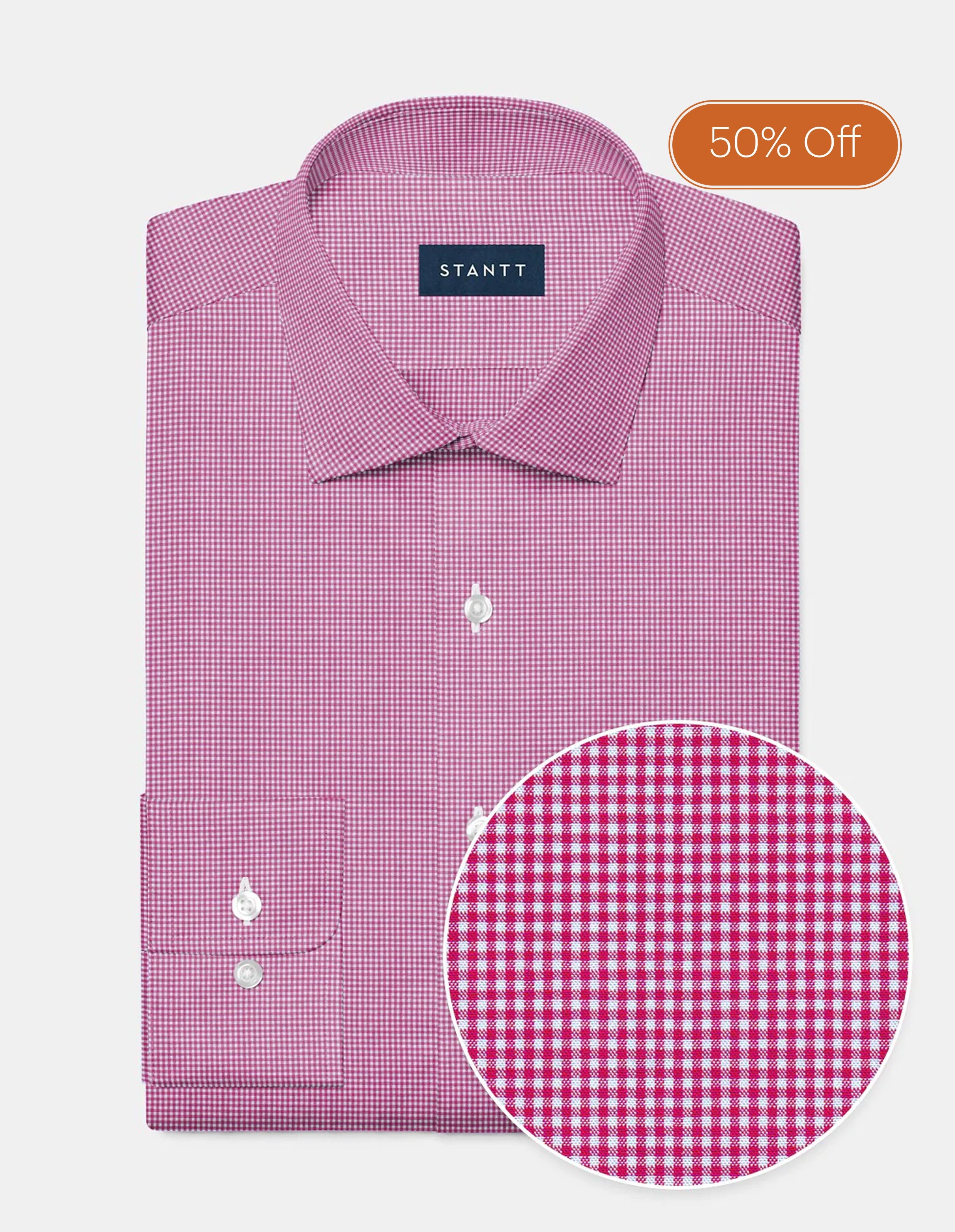 Mini Gingham - Red