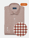 Gingham Flannel - Dusty Red