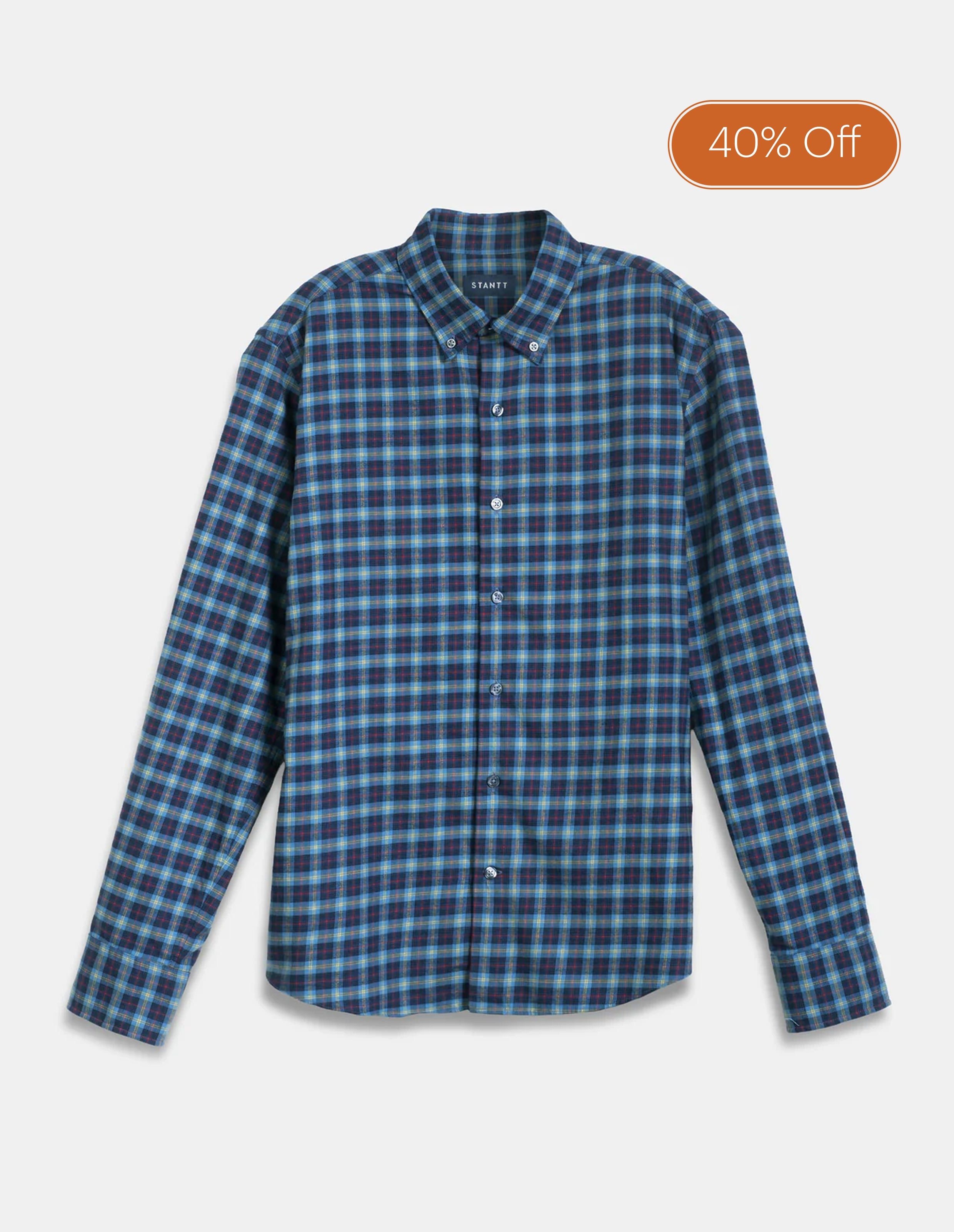 Classic Brushed Tartan - Blue