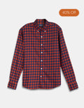 Classic Brushed Tartan - Red