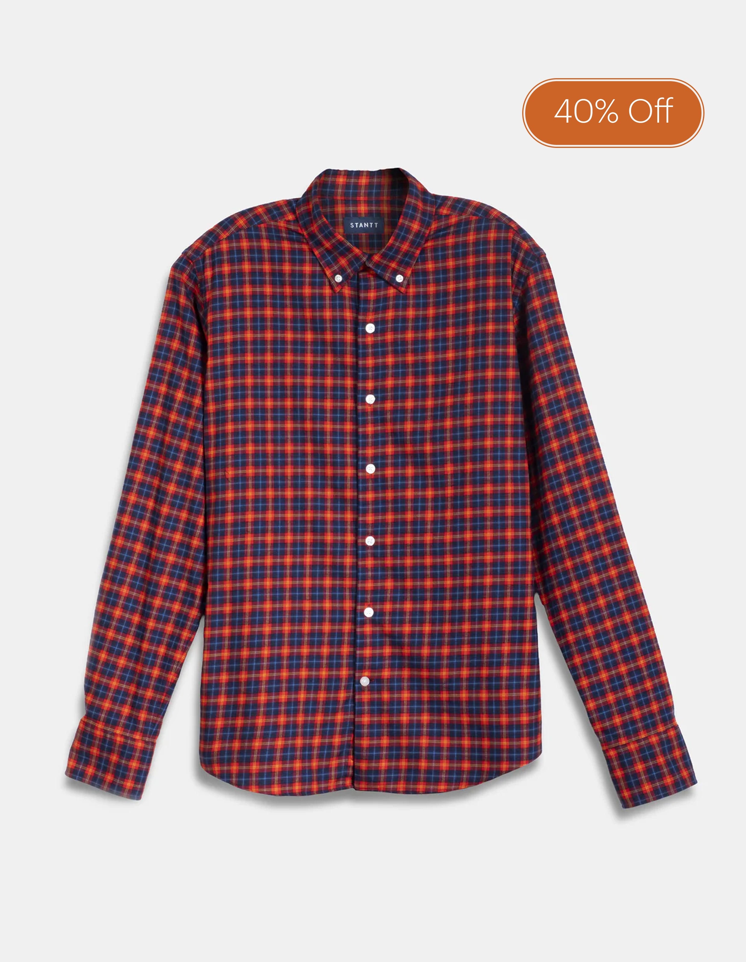 Classic Brushed Tartan - Red