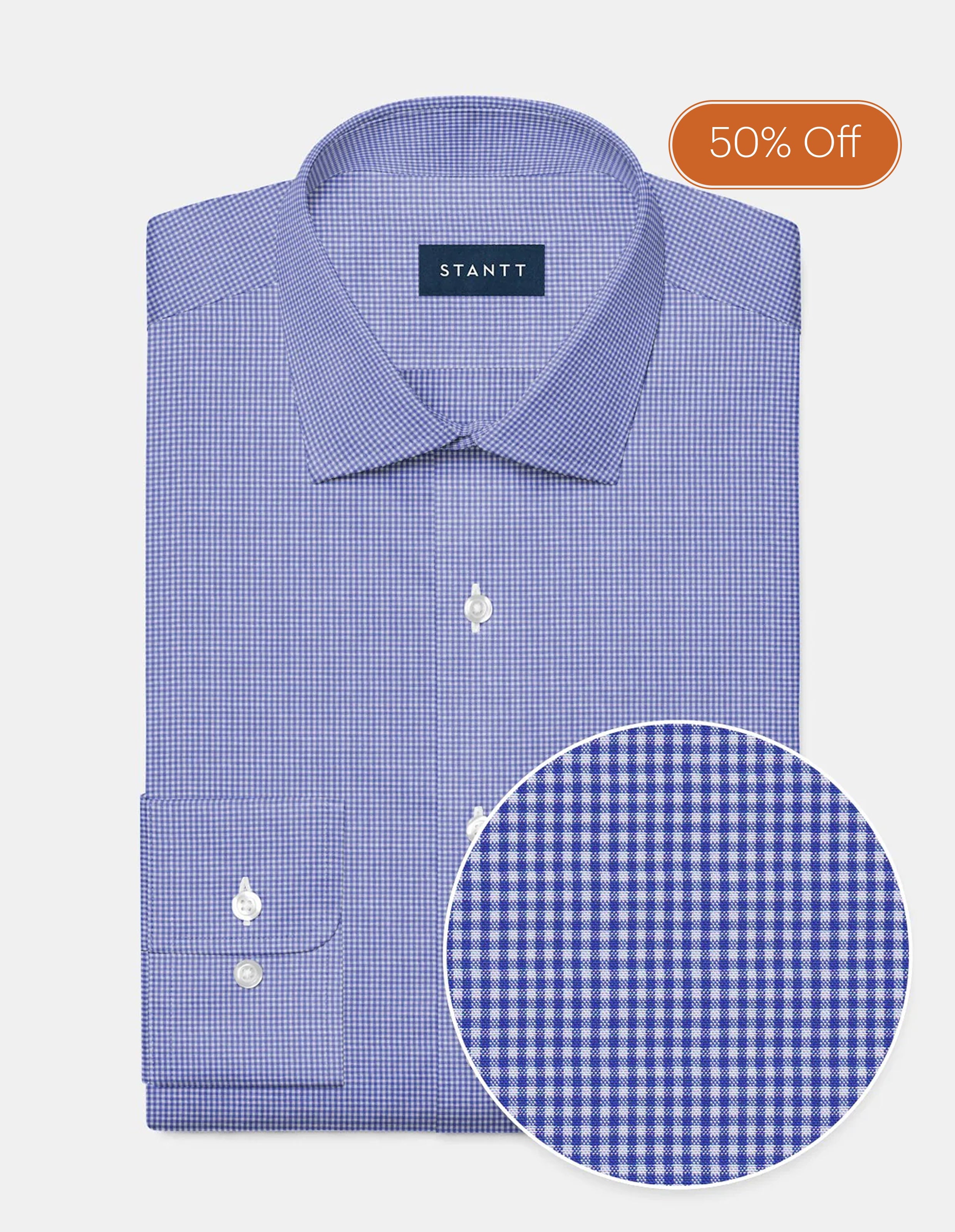 Mini Gingham - Blue