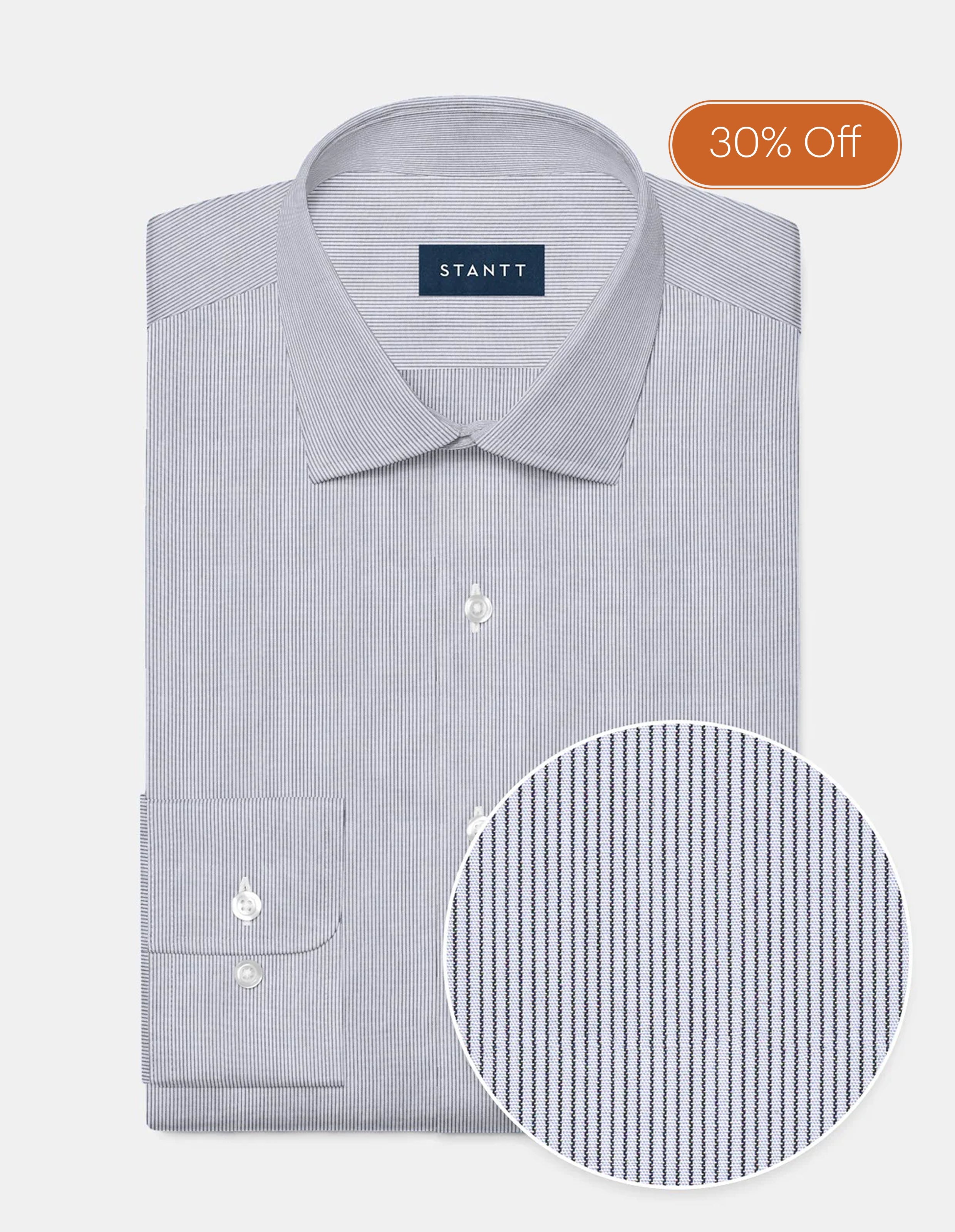 Hairline Stripe - Black