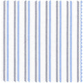 Blue Brushed Split Stripe Oxford