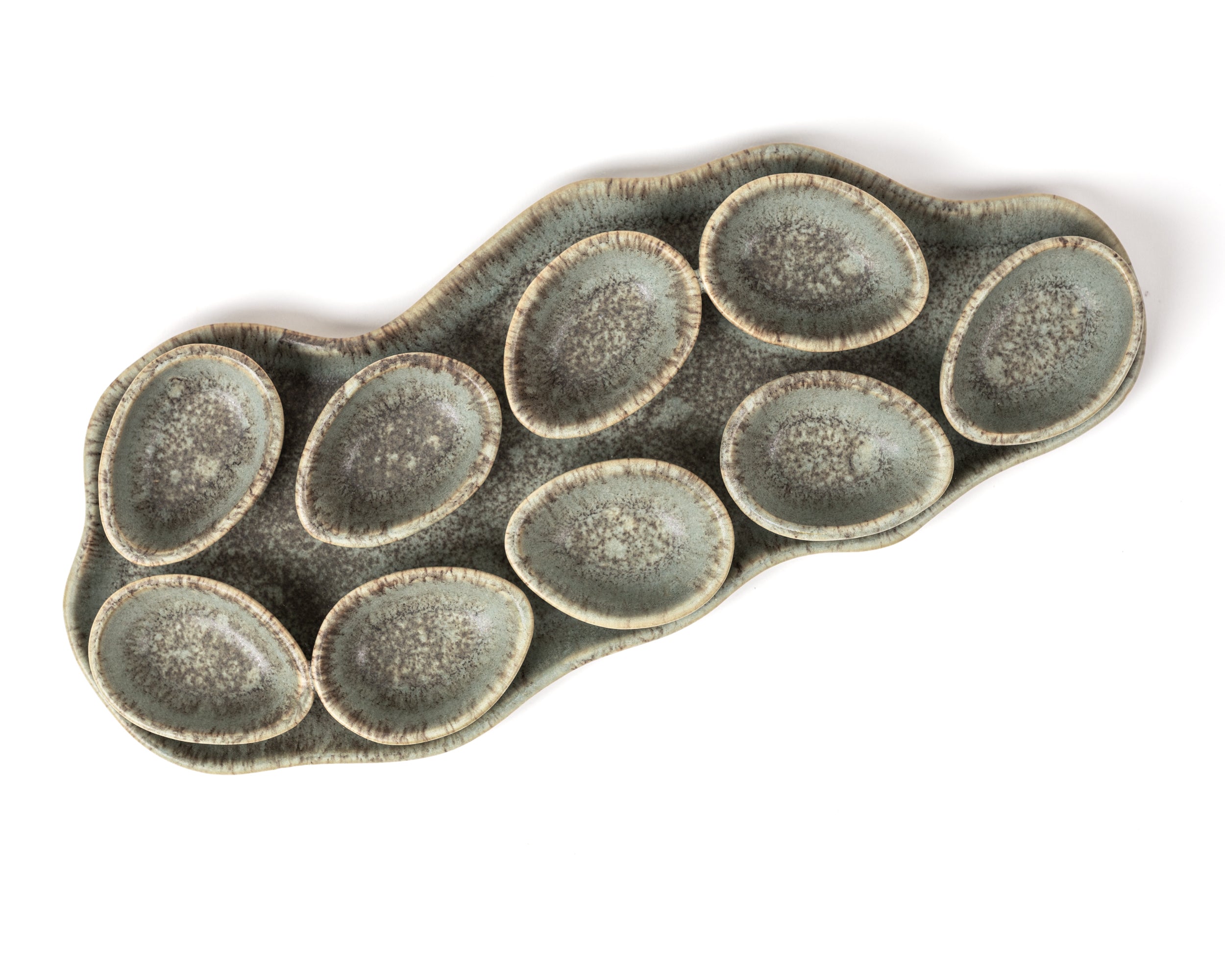Riverstone Deviled Egg Tray, Stacy London & Haand Collection
