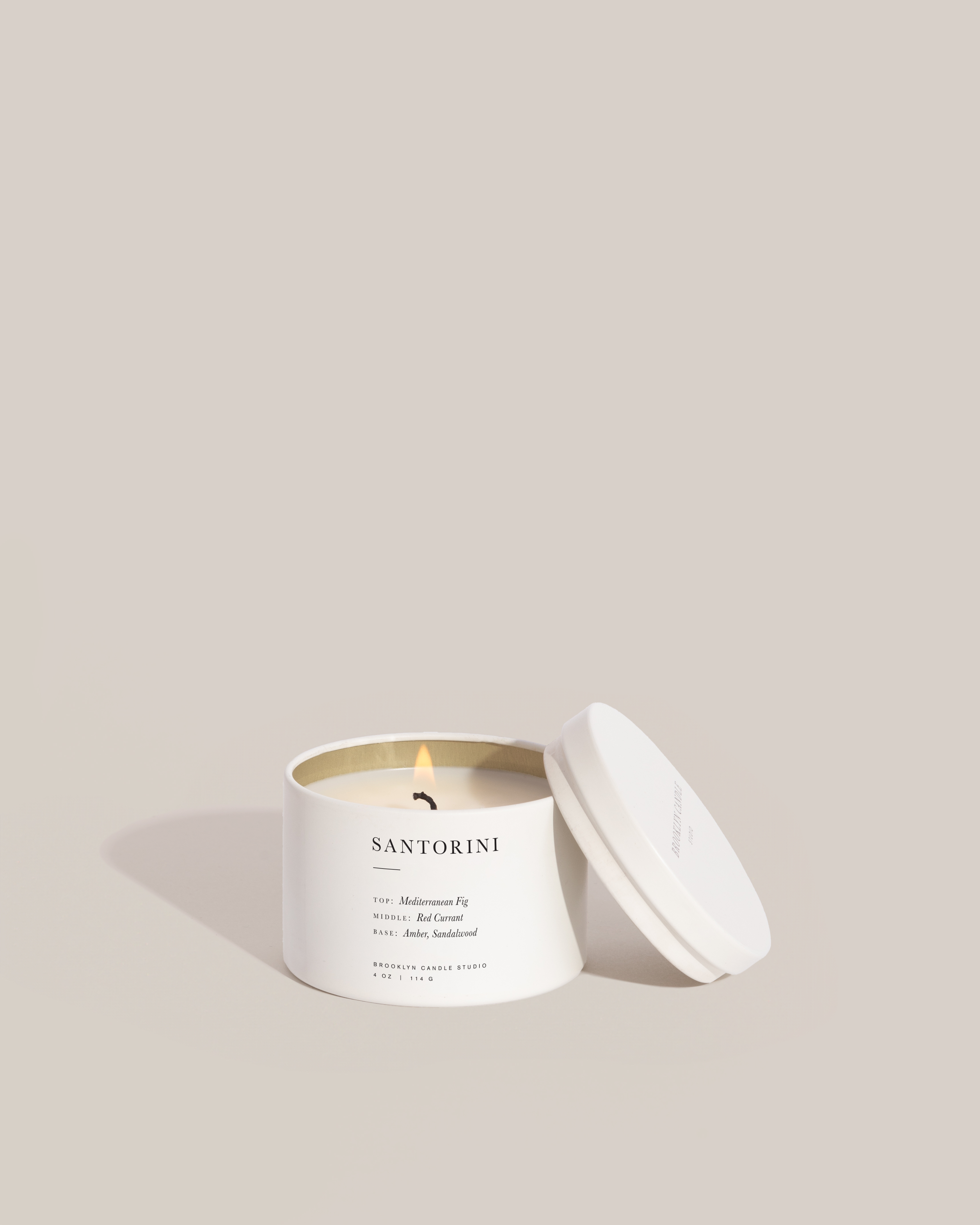 Brooklyn Candle Travel Candle - Santorini