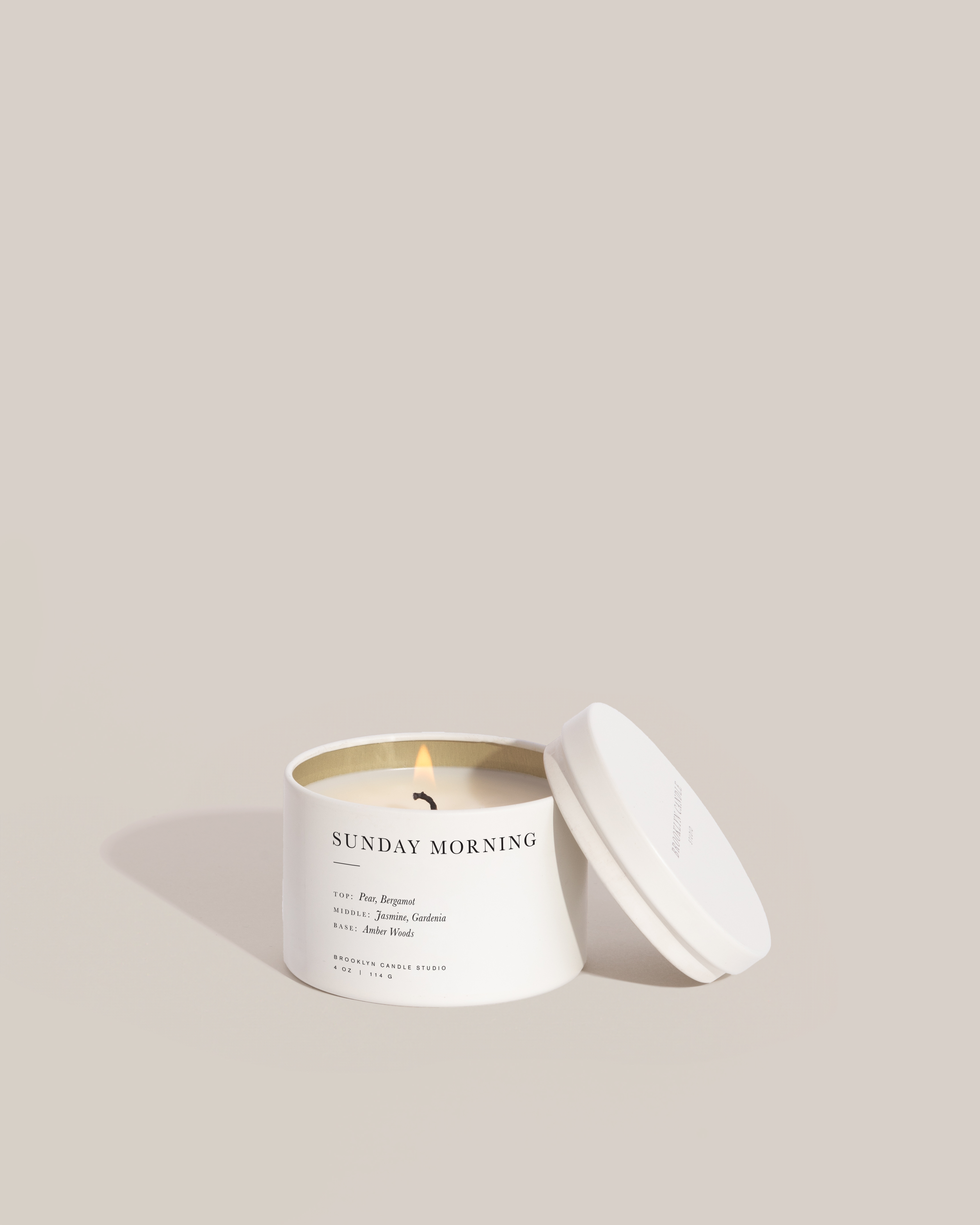 Brooklyn Candle Travel Candle - Sunday Morning