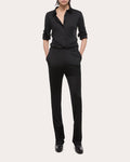 Straight-Leg Jersey Pants