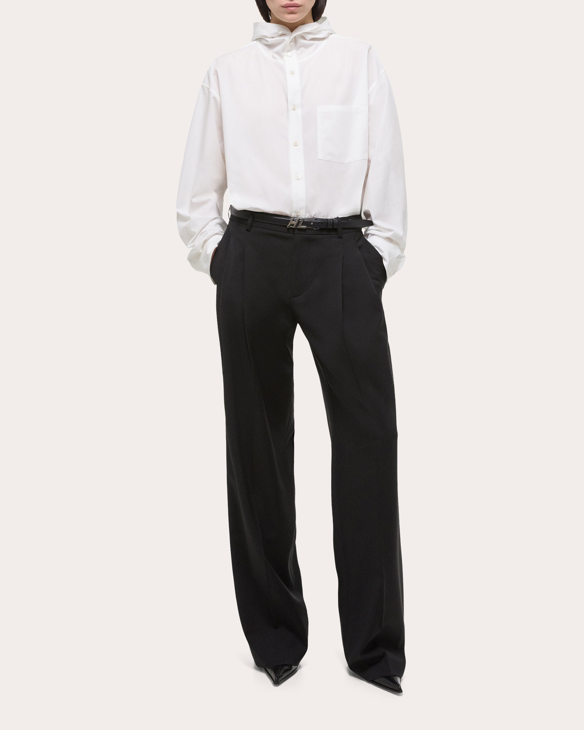 Double Pleated Trousers