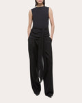 Sleeveless Scarf Top