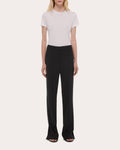 Wool Gabardine Vented Wardrobe Trousers