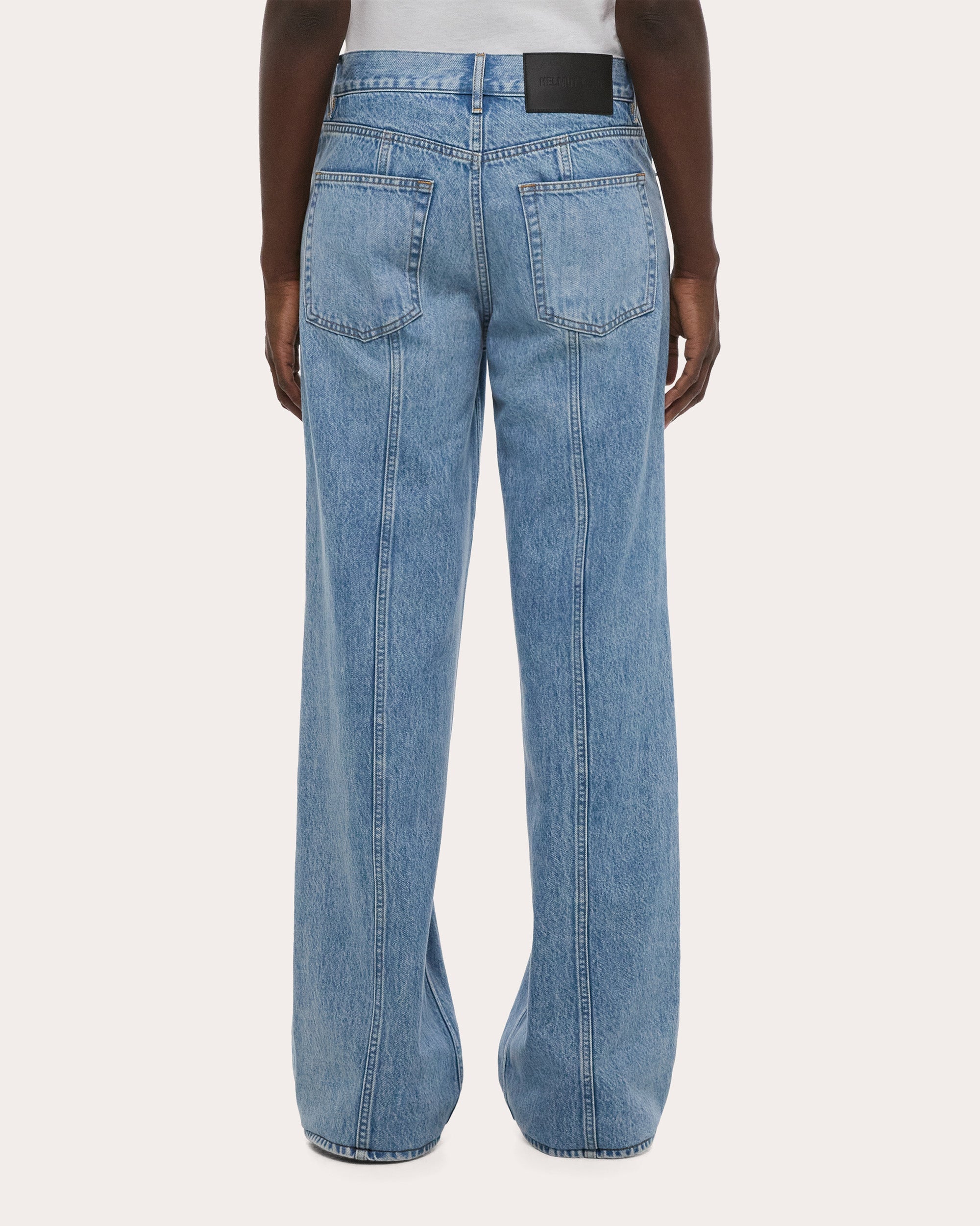 Vintage Wash Straight Wardrobe Jeans