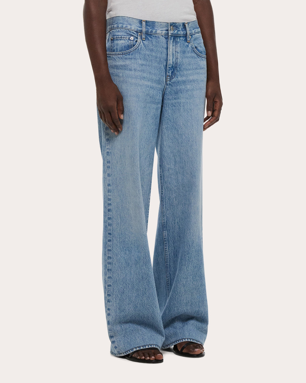 Vintage Wash Straight Wardrobe Jeans