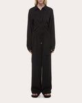 Lightweight Twill Drawstring Cargo Pants