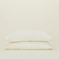 Simple Linen Pillowcases, Set of 2 - Ivory