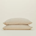 Simple Linen Pillowcases, Set of 2 - Flax
