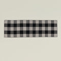 Simple Plaid Runner - Light Grey/Black