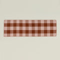 Simple Plaid Runner - Blush/Terracotta