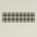 Simple Plaid Runner - Sage/Olive