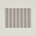 Essential Striped Placemat, Set of 4 - Light Grey/Dark Grey