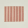 Essential Striped Placemat, Set of 4 - Blush/Terracotta
