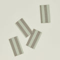 Essential Striped Dinner Napkin, Set of 4 - Sage/Olive