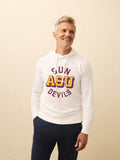 Arizona State University Sunwashed Organic Hoodie - White