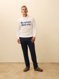 Georgetown Sunwashed Organic Hoodie - White