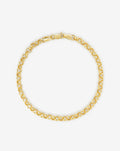 Hollow Rolo Chain Bracelet