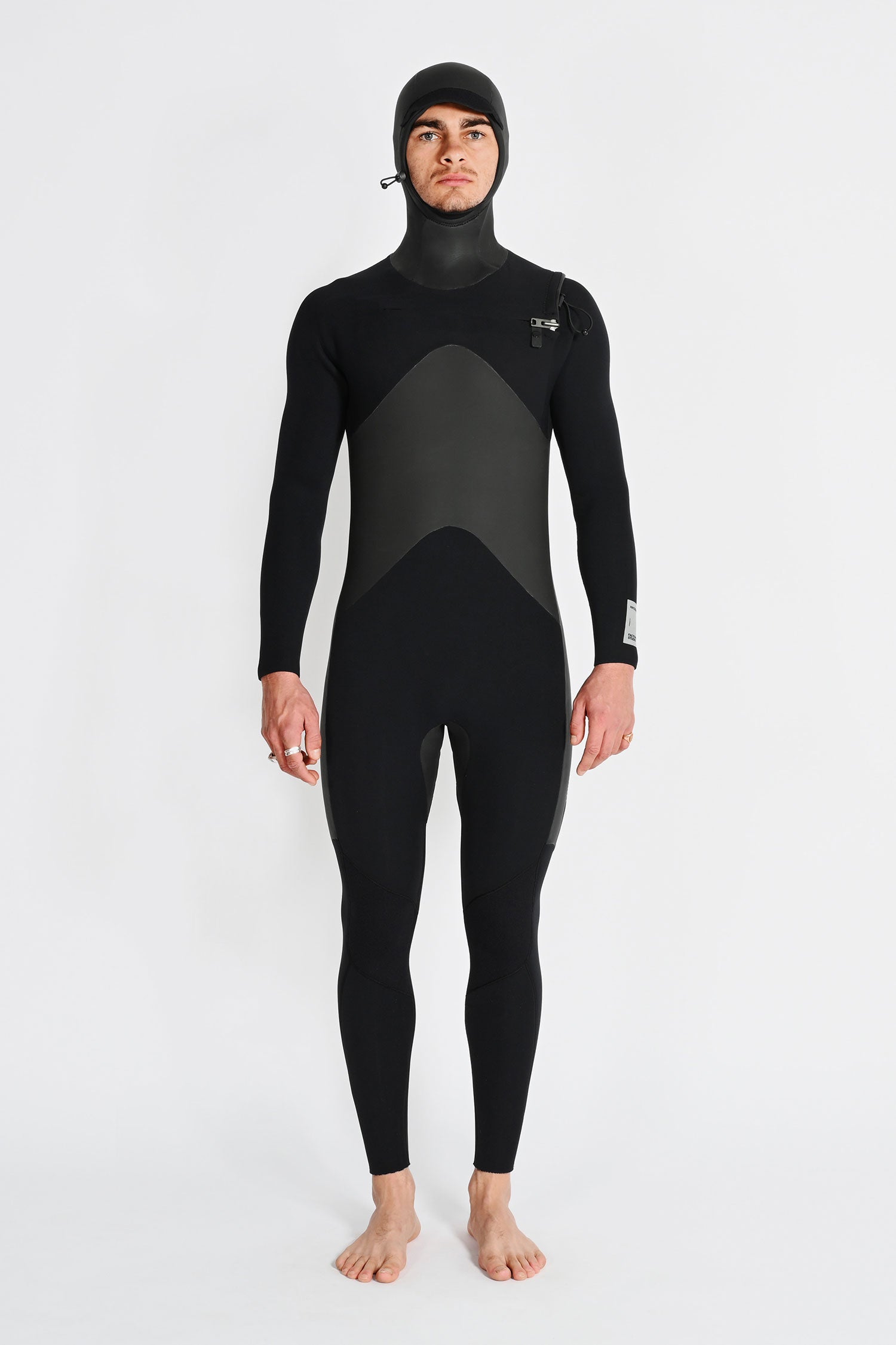 HAYDENSHAPES MENS FULLSUIT CHESTZIP 5/4MM HOOD