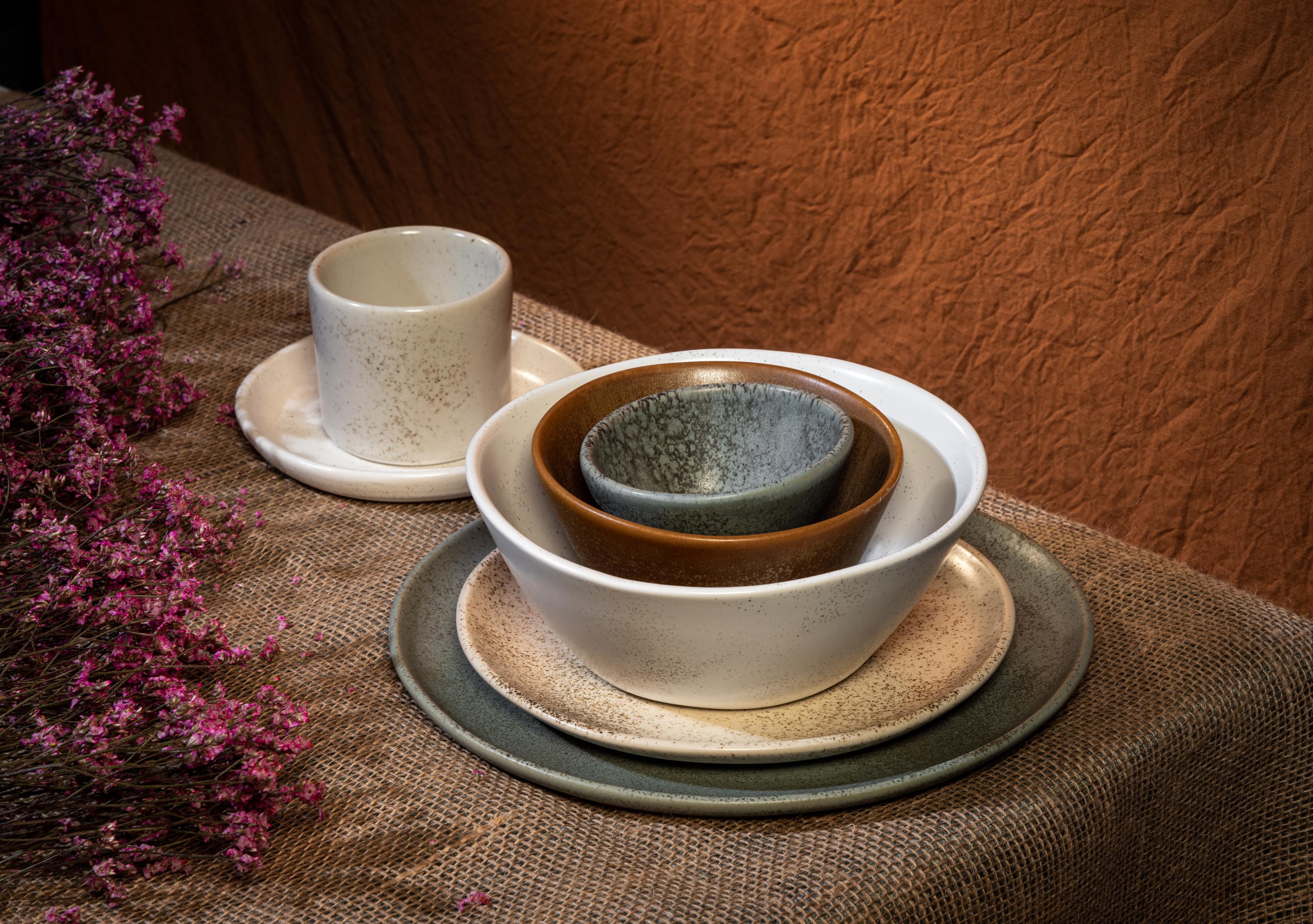 Hestia Coupe 7 Piece Dinner Setting