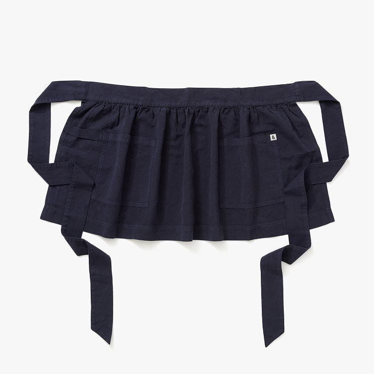 Blueberry Half Pinafore Apron