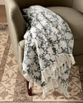 Handloomed Block Print Throw