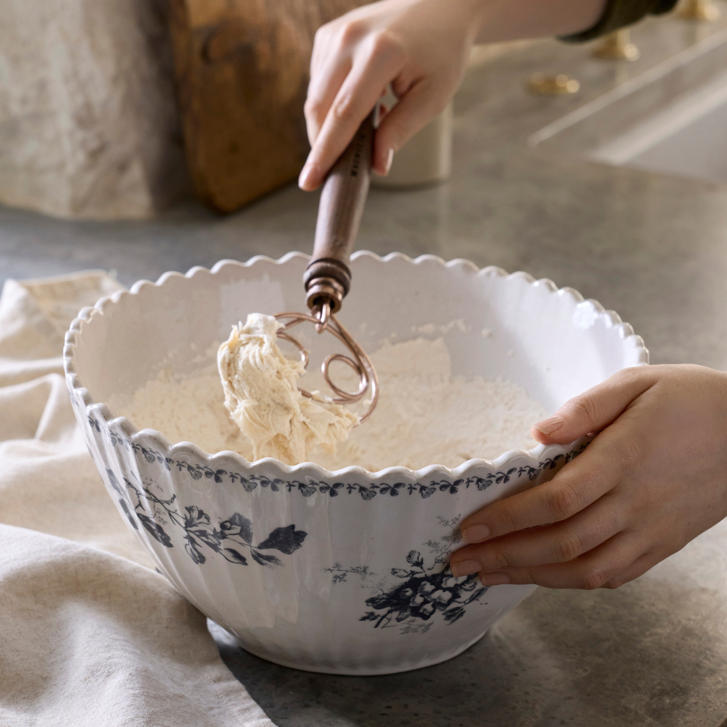 Heirloom Floral Large Mix + Serve Bowl