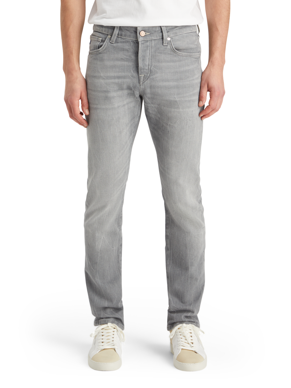 Essentials — Ralston Regular Slim Jeans | Grey Sands