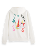 Go With The Flow Printed Hoodie
