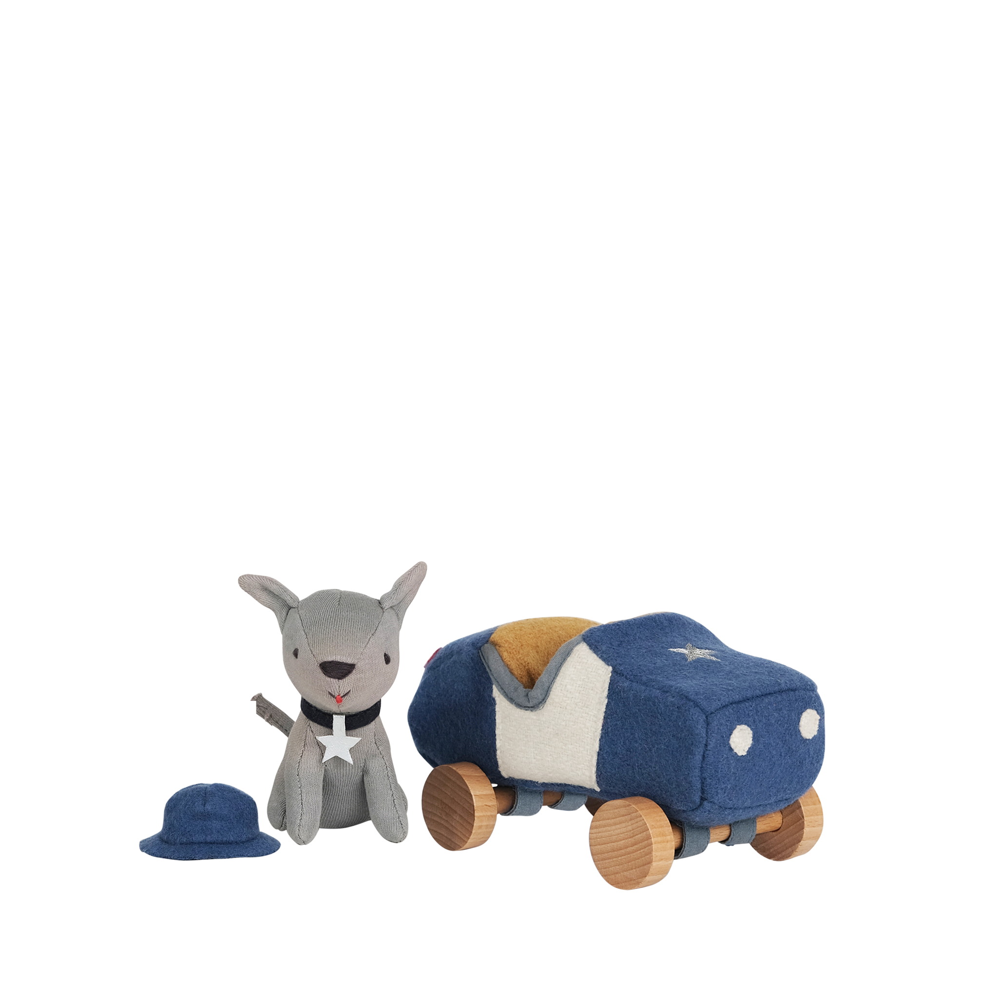 Holdie Dog-Go - Officer - Blue