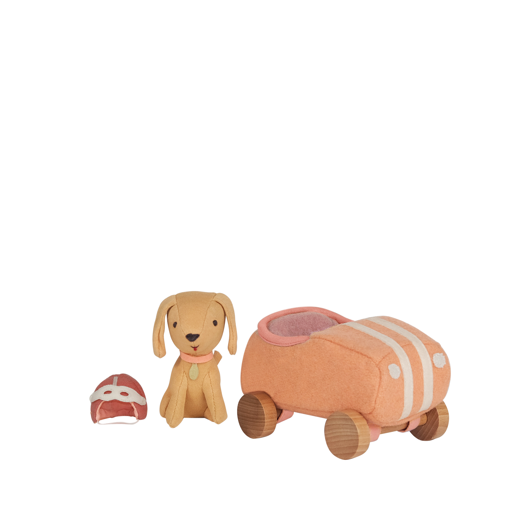 Holdie Dog-Go - Racer Girl - Pink