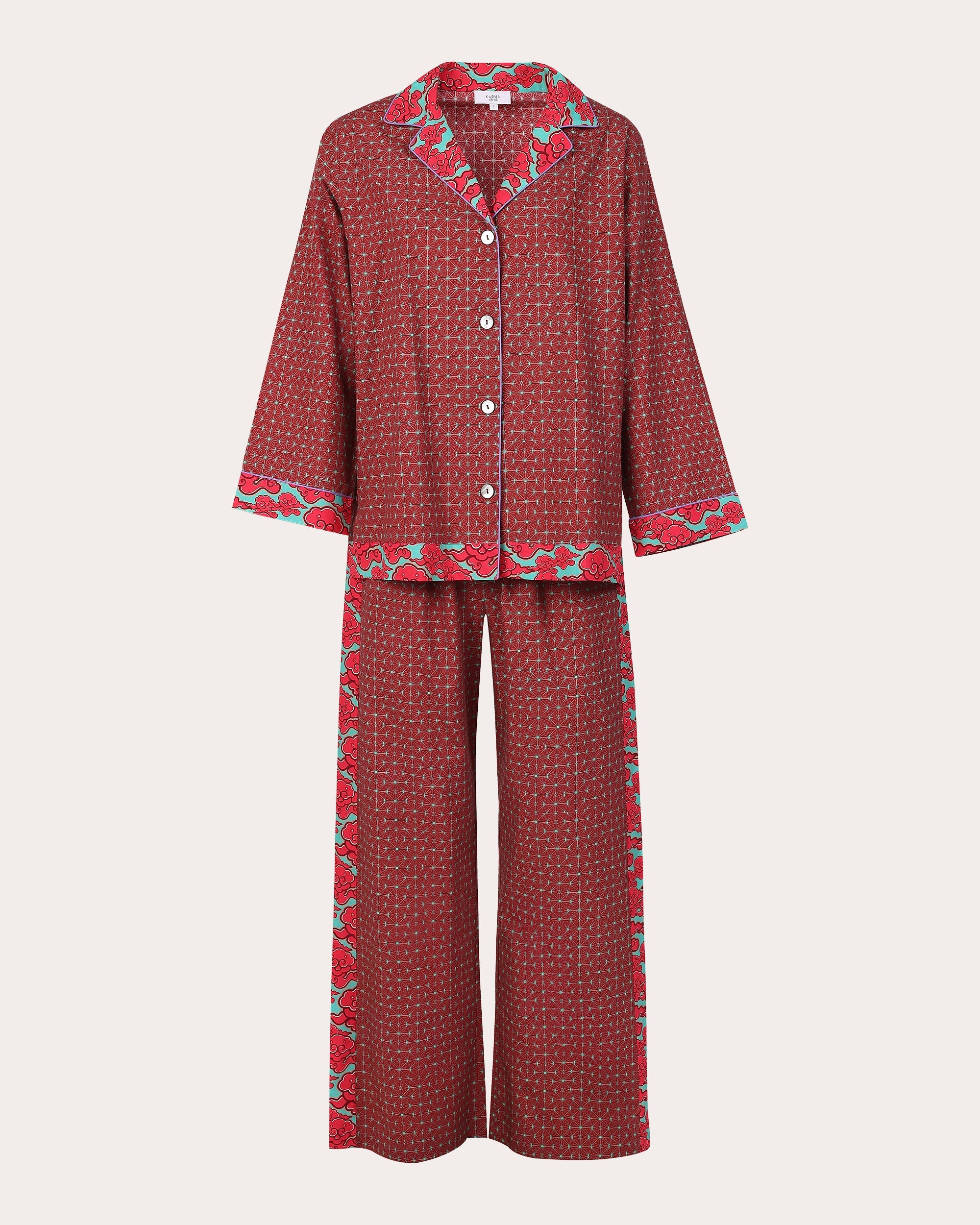 Isa Kumo Cotton Pajama Set