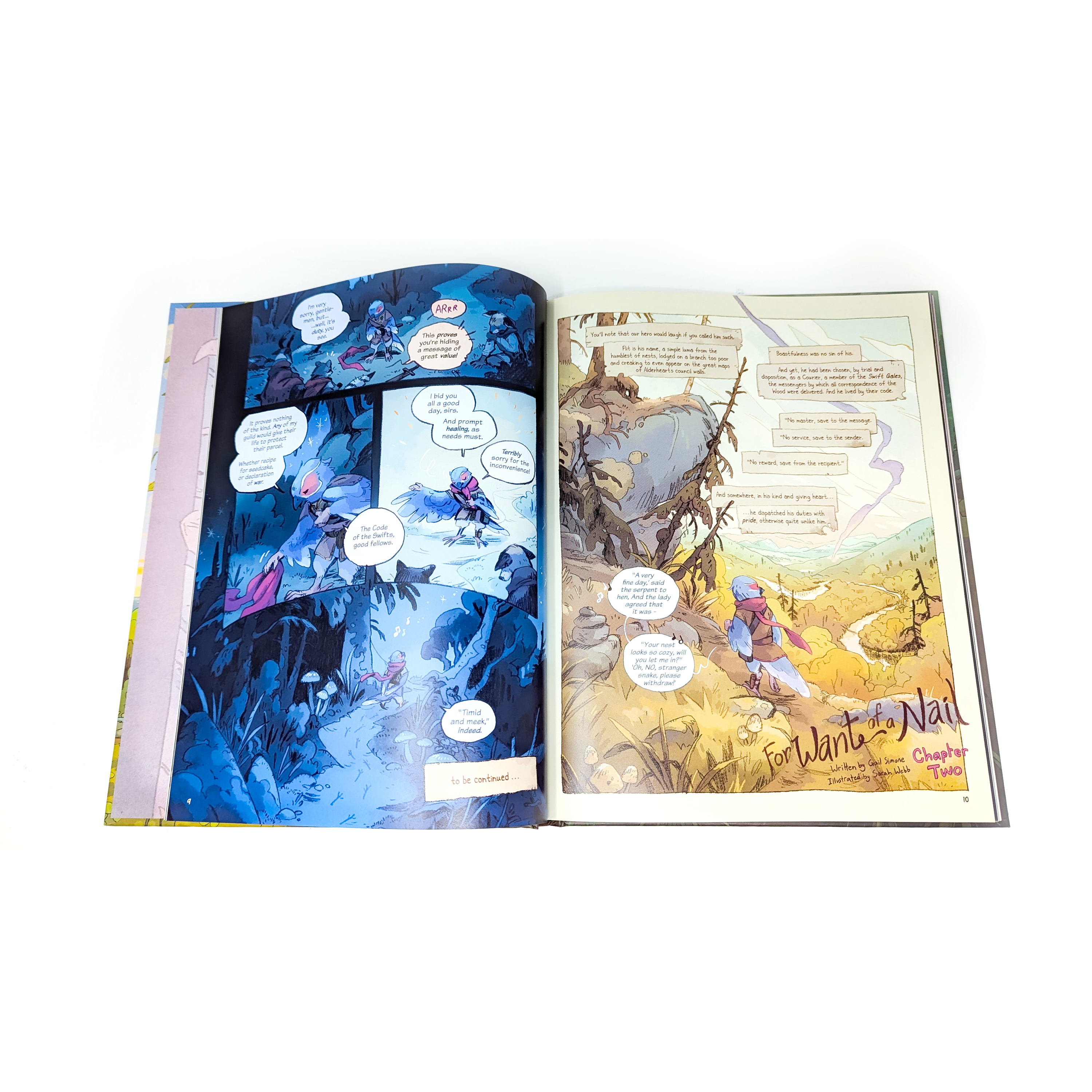 Humblewood: For Want Of A Nail - Comic Book, 5e D&D (Hardcover)