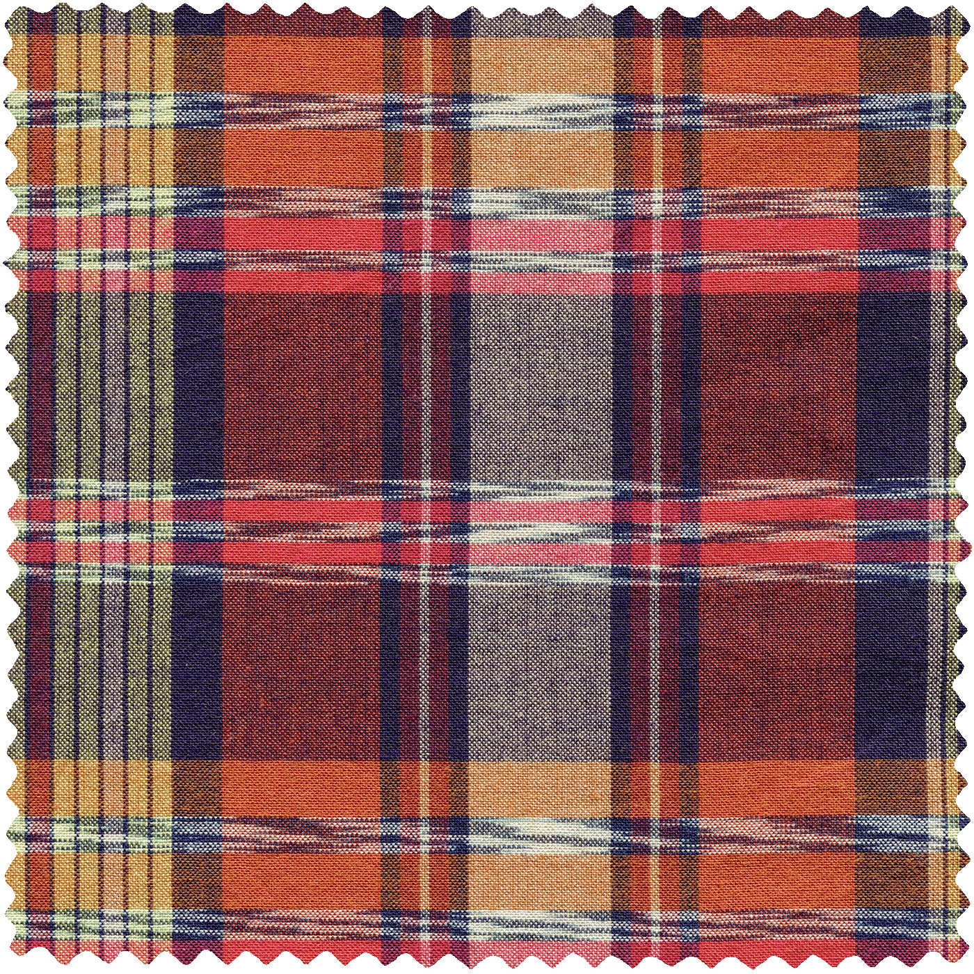 Red Archive Indian Ikat Madras