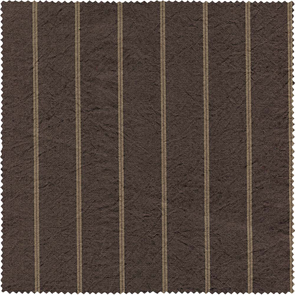 Brown Japanese Washer Stripe